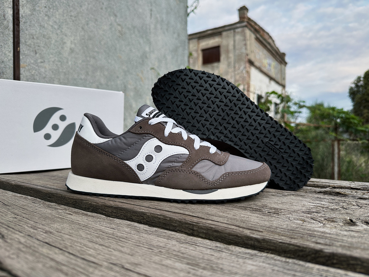 Чоловічі кросівки Saucony DXN Trainer 70757-6s Gray/White сірий Оригінал