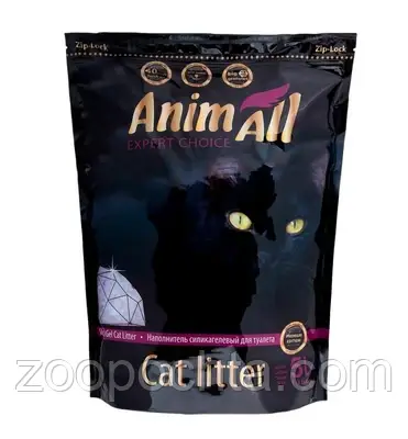 Силікагелевий наповнювач AnimAll purple amethyst фіолетовий аметист 5 л, фото 1