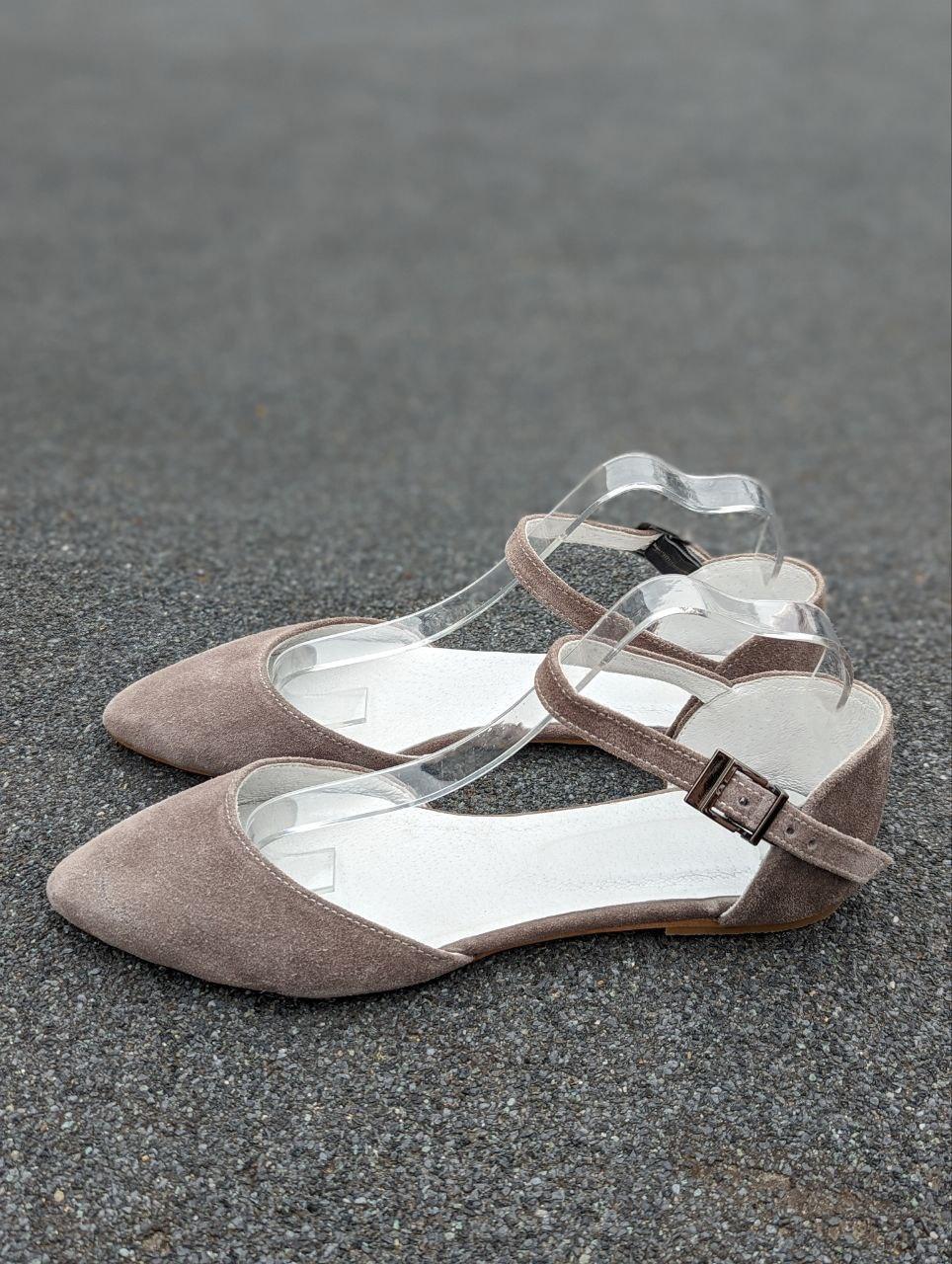 STTOPA Розміри 36,37,40. Балетки з натуральної шкіри. 163-3641 Бежеві, фото 1