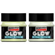 Паста с глитерами «Glow in the dark» Голубое сияние 50 мл Pentart