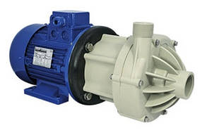 Хімічний насос з магнітною муфтою Debem DM 30 PP для лужного розчину, вапна, кислот, КАС