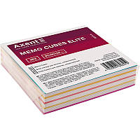 Папір для нотат."Axent" 90х90х20мм Elite Mix непрокл. 8014-A