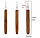 Гачок для дредів з бамбука 0,75 мм 1 гачок канекалон, фото 3