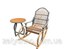 Відео огляд крісла гойдалки плетеної