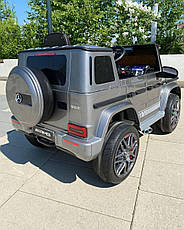 Дитячий електромобіль джип Mercedes-AMG G-63 M 4180EBLRS-11 (MP3, SD карта, USB, мотори 2x45W, акум.12V9AH), фото 4