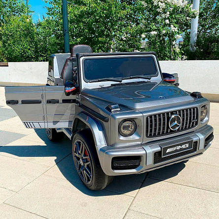 Дитячий електромобіль джип Mercedes-AMG G-63 M 4180EBLRS-11 (MP3, SD карта, USB, мотори 2x45W, акум.12V9AH), фото 1