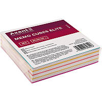 Папір для нотат."Axent" 90х90х20мм Elite Mix прокл. 8015-A