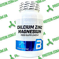 Кальцій Магній Цинк BioTech Calcium Zinc Magnesium 100 таб