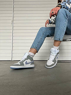 Nike Air Jordan 1 Retro Mid Grey Violet ID 1893427088 2100 Prom.ua