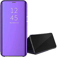 Чехол Mirror для Iphone 11 книжка зеркальный Clear View Purple