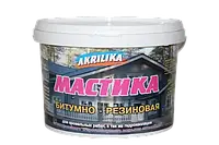 Мастика битумно-резиновая Акрилика 3 кг