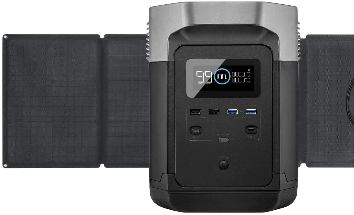 Комплект EcoFlow DELTA + 110 W Solar Panel