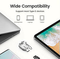 Картрідер UGREEN USB-C to TF Card Reader (CM331), фото 6