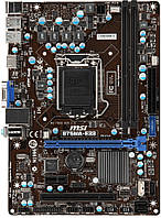 Материнская плата s1155 MSI B75MA-E33 Intel B75 2*DDR3 HDMI mATX бу