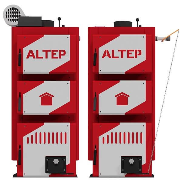 Твердотопливный котел Altep Classic Plus 12 кВт (с автоматикой и вентилятором) - фото 4 - id-p1893425673