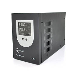 ДБЖ з правильною синусоїдою Ritar SK-1000VA (700W), DC: 145-275V, AC: 230V, LCD-дисплей, 2Shuko socket, 12V,