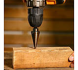 Набір ступінчастих свердел 8566, 5 шт., фото 5