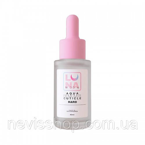 Засіб лужний для видалення кутикули Luna Aqua Remover Cuticle Hard, 40 мл