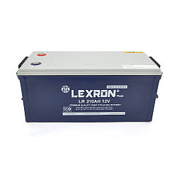 Акумуляторна батарея Lexron LR-DCK-12-210 Carbon-Gel 12V 210 Ah DEEP CYCLE (522 x 240 x 222) 59.5kg