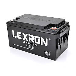 Акумуляторна батарея Lexron LR-12-65 12V 65 Ah (348 x 167 x 178) 21kg