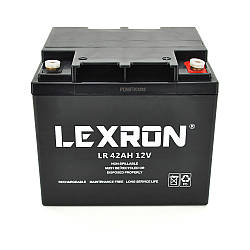 Акумуляторна батарея Lexron LR-12-42 12V 42 Ah  (197 x 165 x 172) 14kg