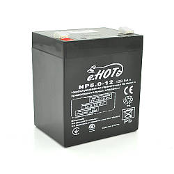 Акумуляторна батарея NP5.0-12 12 V 5 Ah ENOT (90 х 70 х 101 (106)