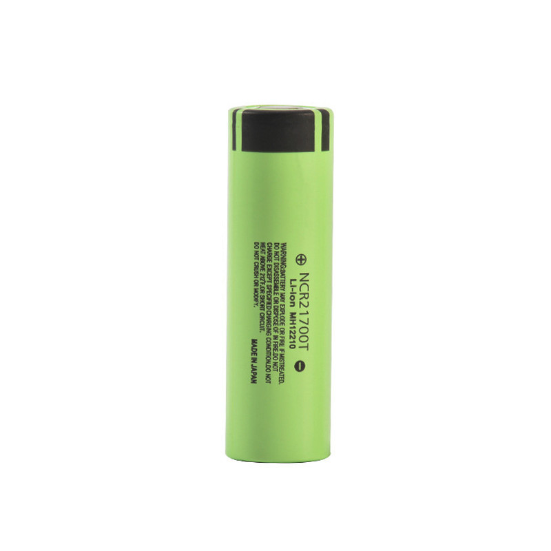 Акумулятор 21700 Li-Ion NCR 21700T TIP-TOP, 5000 mAh,3.7V-4.2V, Green