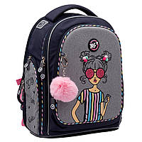 Рюкзак шкільний напівкаркасний YES S-84 Girls style