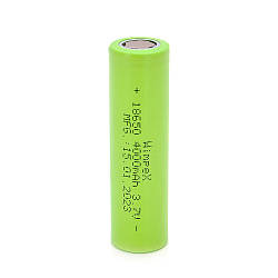 Акумулятор WMP-4000 18650 Li-Ion Flat Top, 2000 mAh, 3.7V, Green