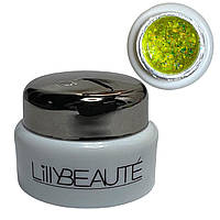 Гліттер гель для дизайну нігтів Lilly Beaute №4