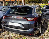 Пластикова захисна накладка на задній бампер для Renault Megane IV Grand Tourer 2016+, фото 5