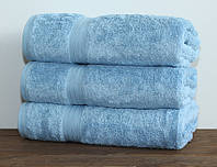 Турецкое качественное полотенце ТМ TAG для лица и рук 50х90 Daisy цвет: голубой