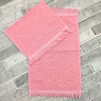Рушник кухонний махровий (арт.1705) рожевий 30*50 щільність 450 ТМ MINORA 30038092