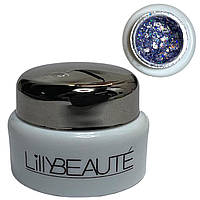 Гліттер гель для дизайну нігтів Lilly Beaute №2