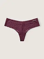 Трусики - стрінги NO-SHOW SOFT LACE THONG PANTY PINK