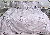 Качественный комплект постельного белья TURKISH COTTON цвет розово-фиолетовый производитель Турция