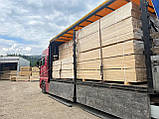 ✅ Вагонка європрофіль безшовна натуральна дерев'яна високоякісна шліфувальна дошка 90*14*2500/3000, фото 7