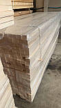 50*50 мм. Сухий струганий дерев'яний брус рейка найвищої якості. Смерека, фото 2