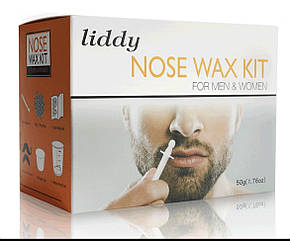 Набір для видалення волосся в носі Dr.HD Nose Wax Kit повна комплектація, фото 4