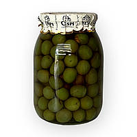 Оливки CRESPI зеленые среднего размера olive castelvetrano salamoia 1062мл