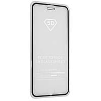 Защитное стекло для iPhone SE2 прозрачное с рамкой