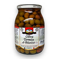 Оливки BELLA CONTADINA Oliva Termitte di Bitetto (коричневые оливки) 1062мл