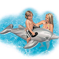 Дитячий надувний пліт Intex 58535 Дельфін
