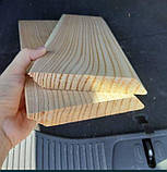 Планкен 125*22*6000 мм прямий дерев'яний шліфований високоякісний 1 сорту 125*22*6000 мм. Смерека, фото 2