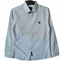 Рубашка для мальчика 122- 134см серая рубашка для мальчика CEGISA