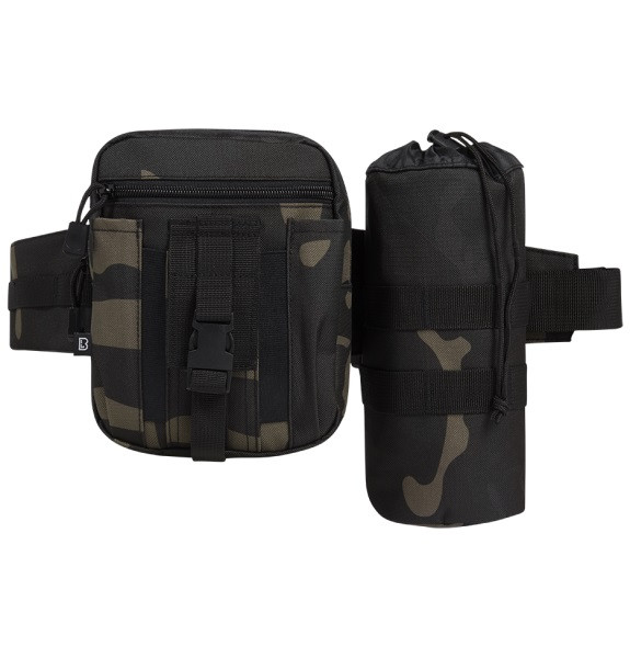 Сумка тактична бокова Brandit darkcamo