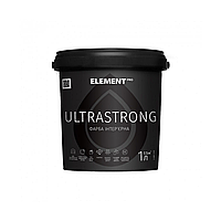 ИЗНОСТОЙКАЯ КРАСКА ДЛЯ СТЕН И ПОТОЛКА ELEMENT PRO ULTRASTRONG 1Л ЕЛЕМЕНТ ПРО УЛЬТРАСТРОНГ)