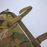 Килимок тактичний для сидіння одинарний | Мультикам | Ukr shield, фото 6