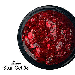 Стар гель Star gel 08 Nice for you Червоний 5 г