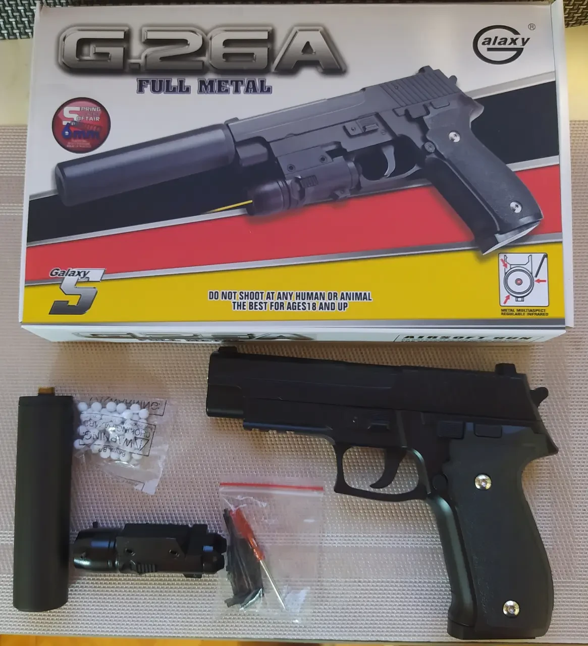 Дитячий пістолет G.26 А